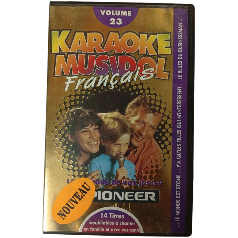 VHS - Karaoke Musidols Français