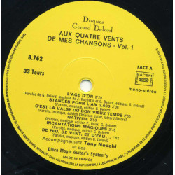 Aux Quatre Vents De Mes Chansons Vol.1