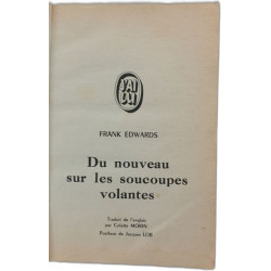 Du nouveau sur les soucoupes volantes