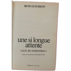 Une si longue attente