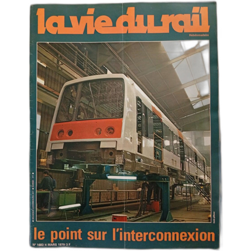 La Vie du Rail Nº 1683 MARS 1979