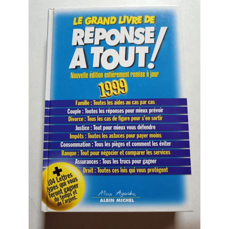 Le Grand Livre de Réponse à tout