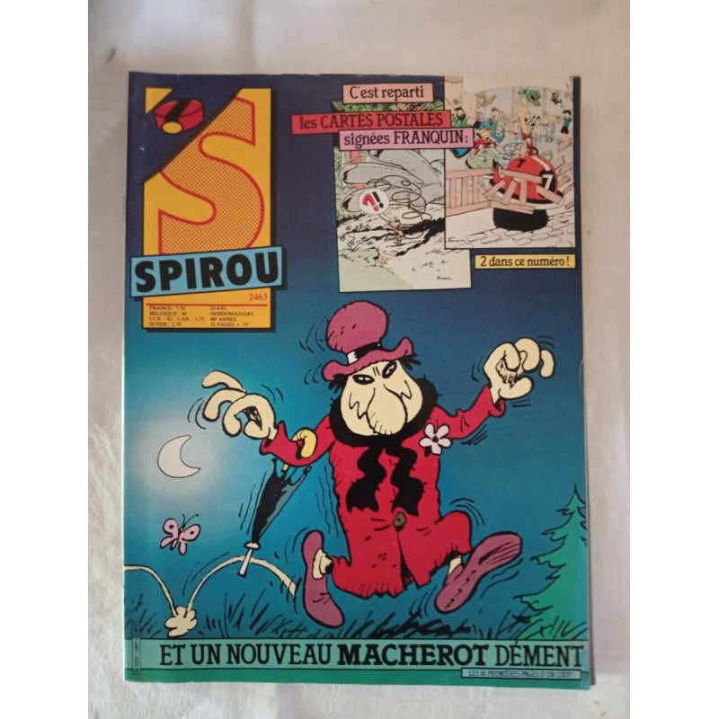 Spirou — n° 2463 — 25 juin 1985