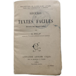 Recueil de textes faciles
