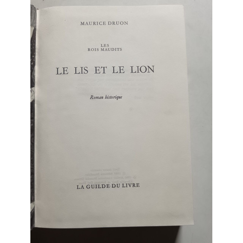 Le lis et le lion