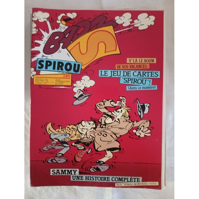 Spirou — n° 2411 — 28 juin 1984