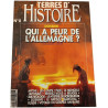 Terres d'Histoire N°8 : Qui a peur de l'Allemagne