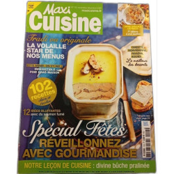 Maxi Cuisine n°145 - Special Fêtes Révéillonnez Avec Gourmandise