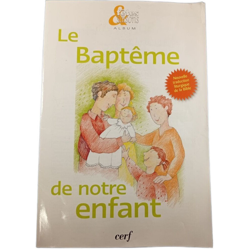 Le Baptême de notre enfant
