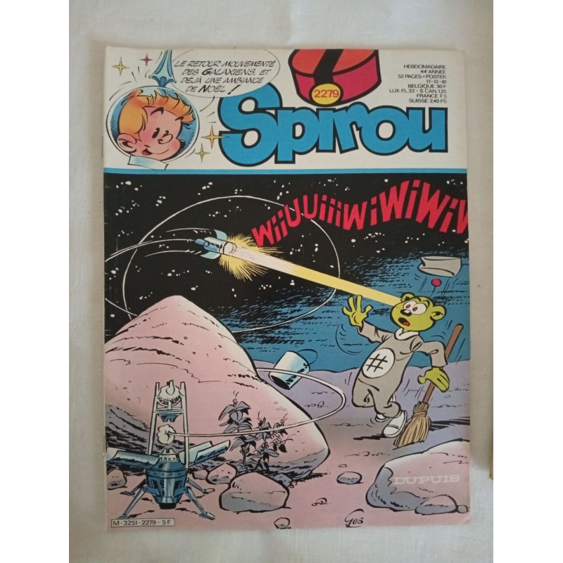Spirou 17 décembre 1981 – nº 2279